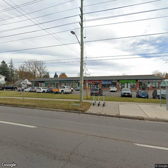 The plaza at 1487 Simcoe Street North in Oshawa, seen from the road